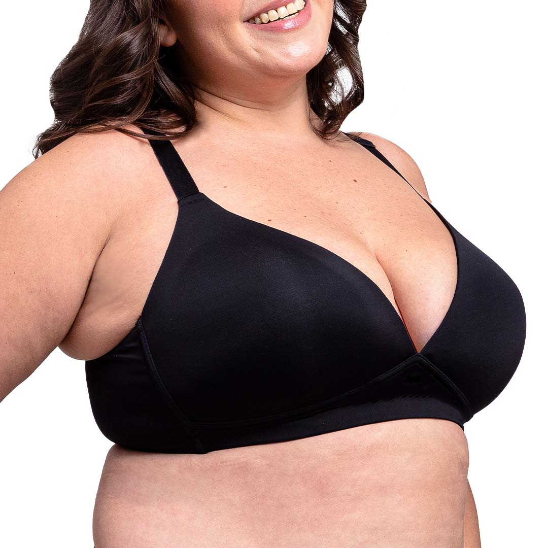 Brasier básico talla extra negro sin varilla 24982 Carnival