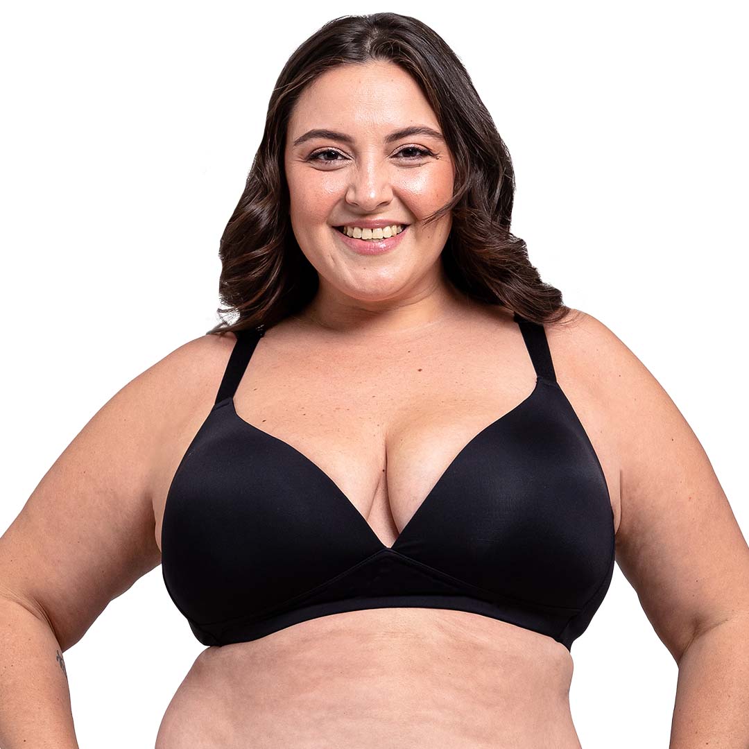 Brasier básico talla extra negro sin varilla 24982 Carnival