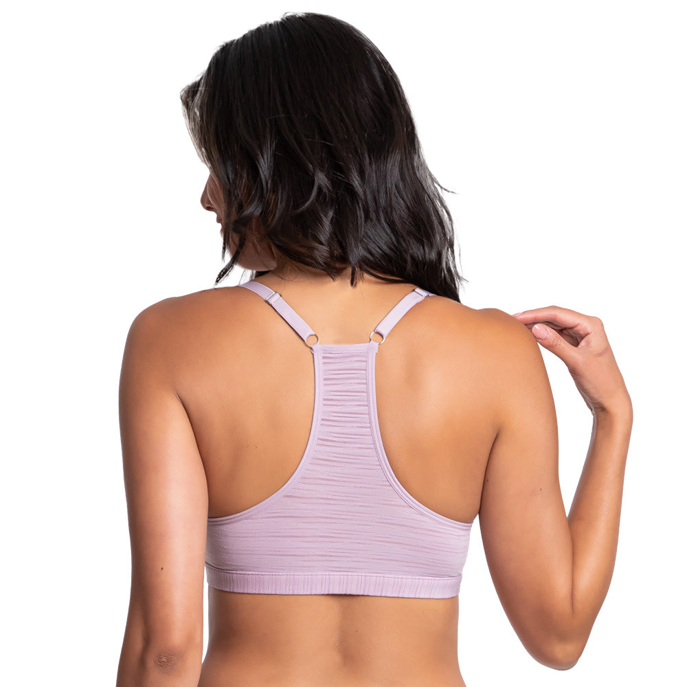 Brasier lila coordinable con broche al frente 25002 Carnival Carnival