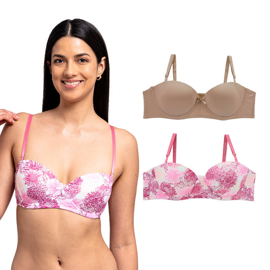 Set de Brasier strapless con varilla 25033 Carnival