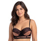 Brasier strapless de peto largo con varilla 25049L Lady Carnival