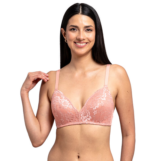 Brasier sin varilla con encaje en copas 25053L Lady Carnival