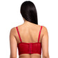 Brasier strapless con varilla, peto largo 25058L Lady Carnival