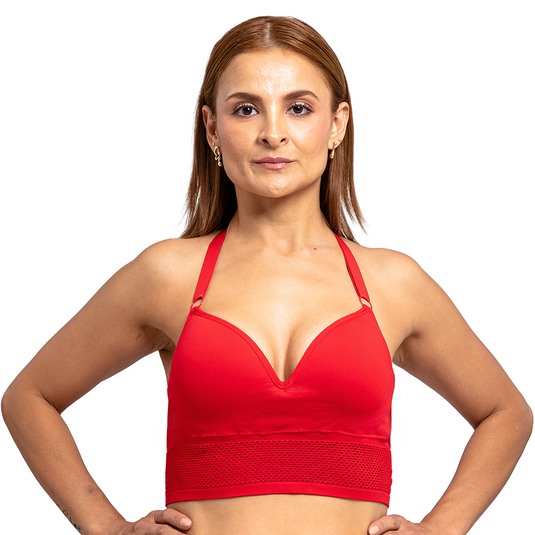 Top sin varilla y espalda recta 25069F Fashion