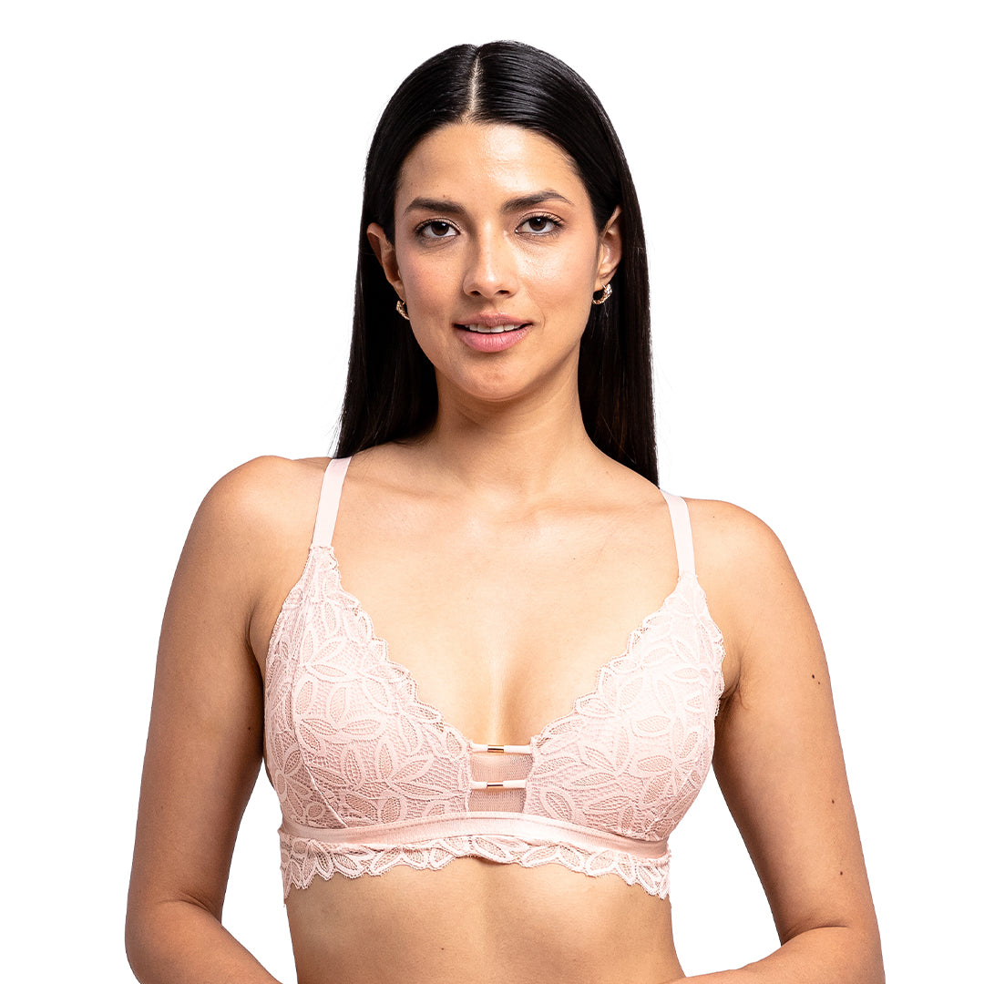 Brasier sin varilla con copas triangulares y pads removibles 25097L Lady Carnival