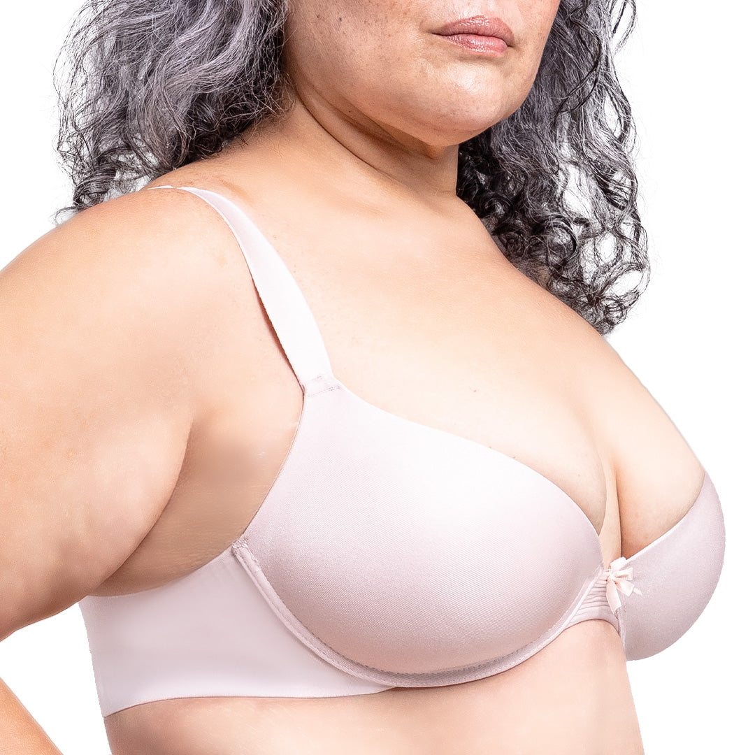 Brasier satinado con varilla de talla extra 25103L Lady Carnival