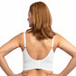 Brasier básico blanco estilo deportivo 25106F Fashion