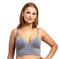 Brasier básico gris estilo deportivo 25106F Fashion