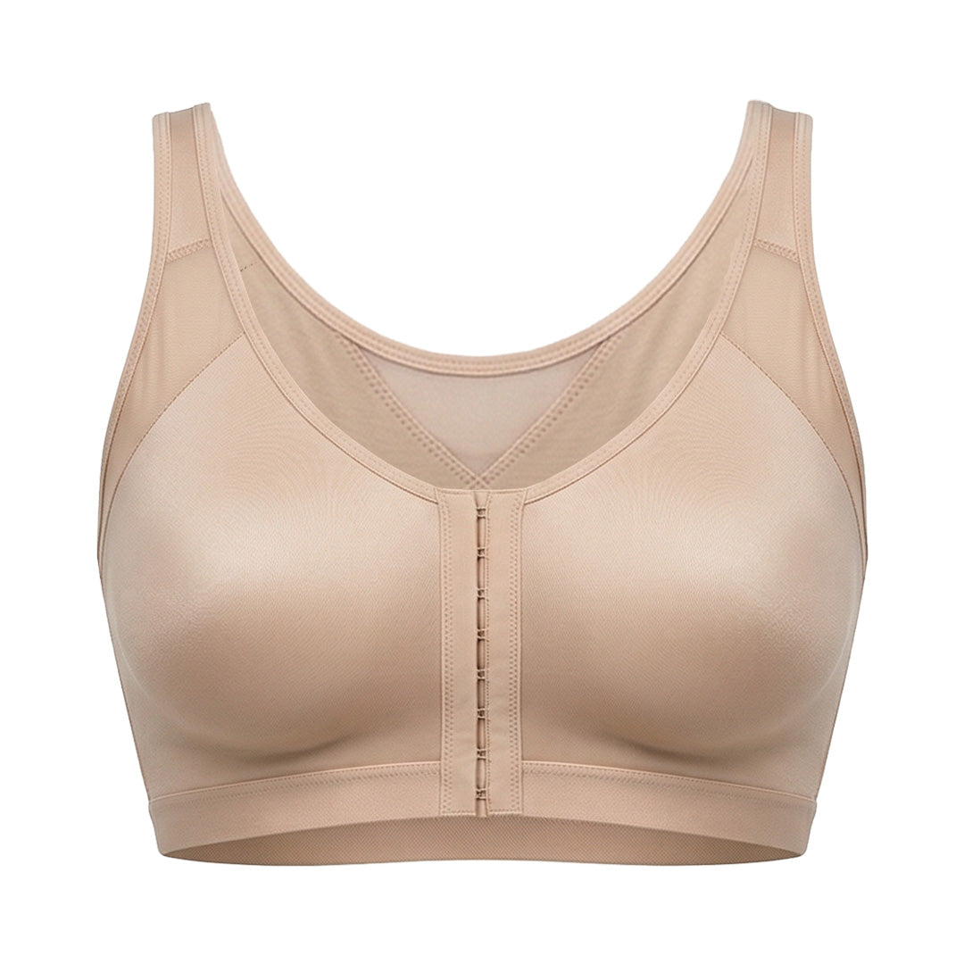 Brasier básico talla extra de soporte con broche al frente 25111L Lady Carnival