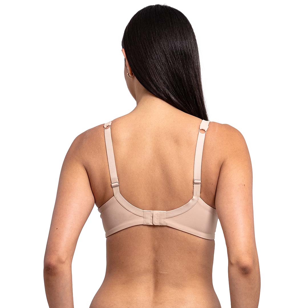 Brasier básico beige con acabado liso 25114 Carnival