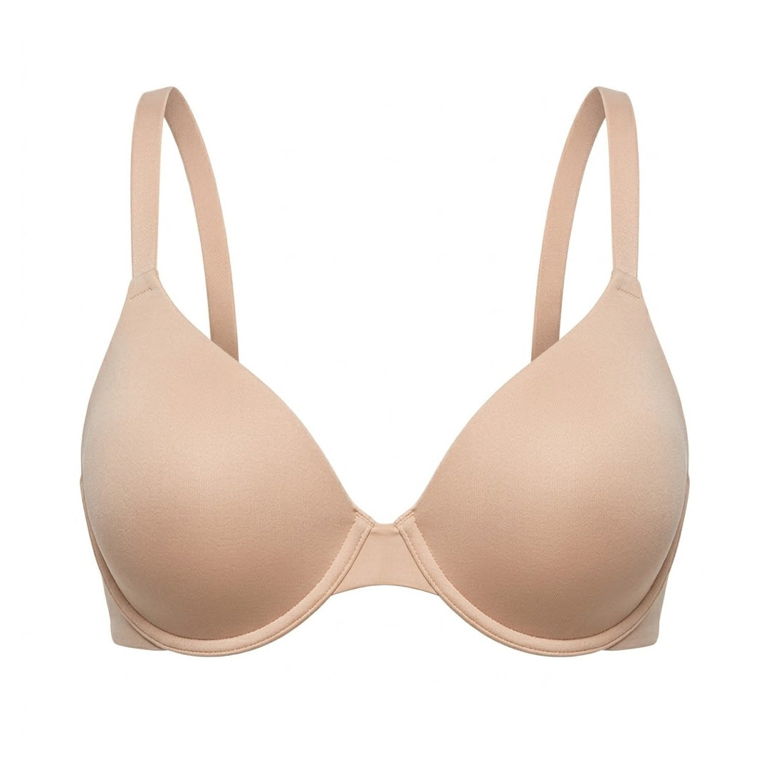 Brasier básico beige con acabado liso 25114 Carnival