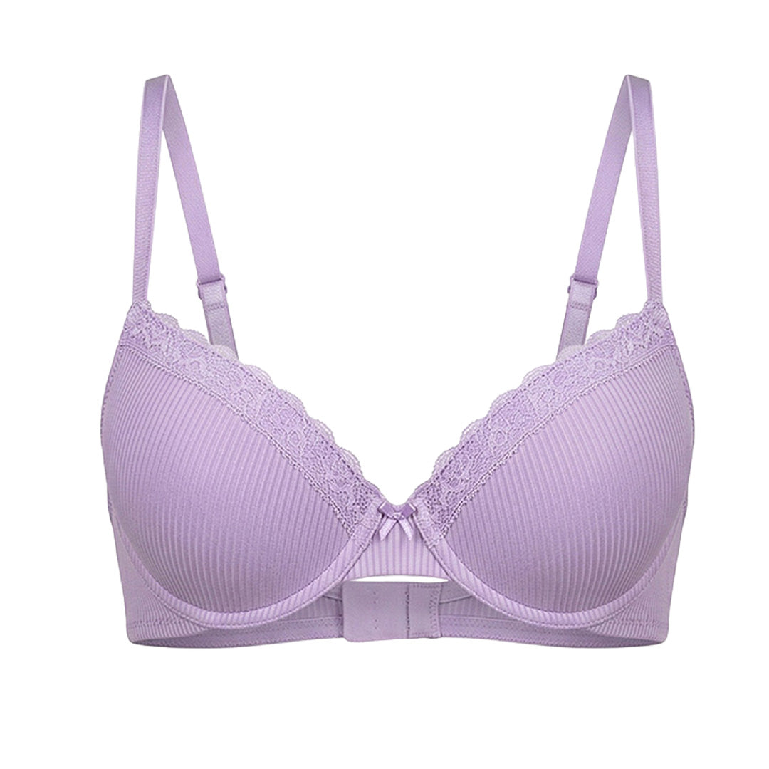 Brasier con varilla acanalado con detalles de encaje 25119 Carnival