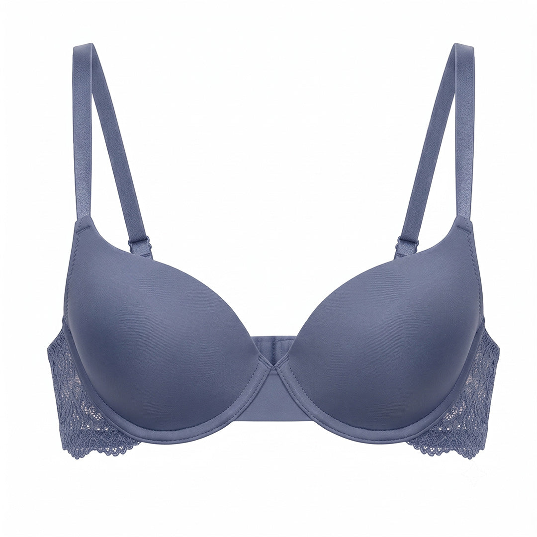 Brasier azul con varilla y detalles de encaje 25129 Carnival