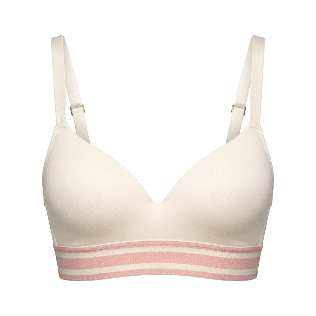 Brasier sin varilla crema tirantes ajustables 25132 Carnival