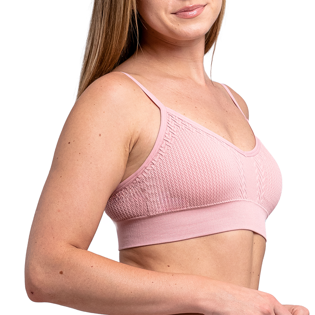 Top seamless malva con pads removibles 25136 Carnival