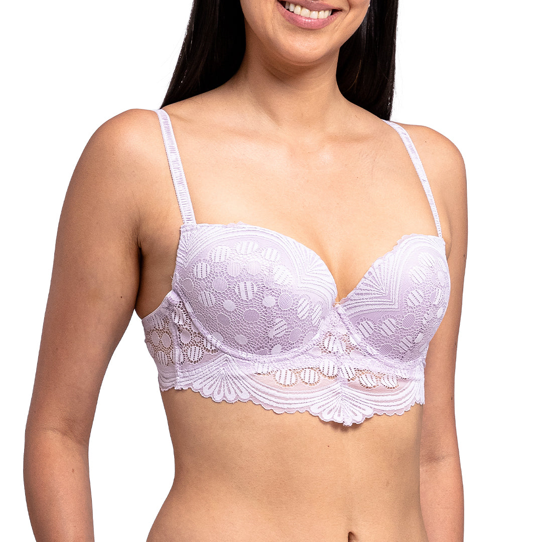 Brasier con encaje 25146L Lady Carnival