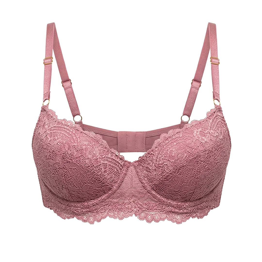 Brasier con varilla push up y encaje 25158L Lady Carnival
