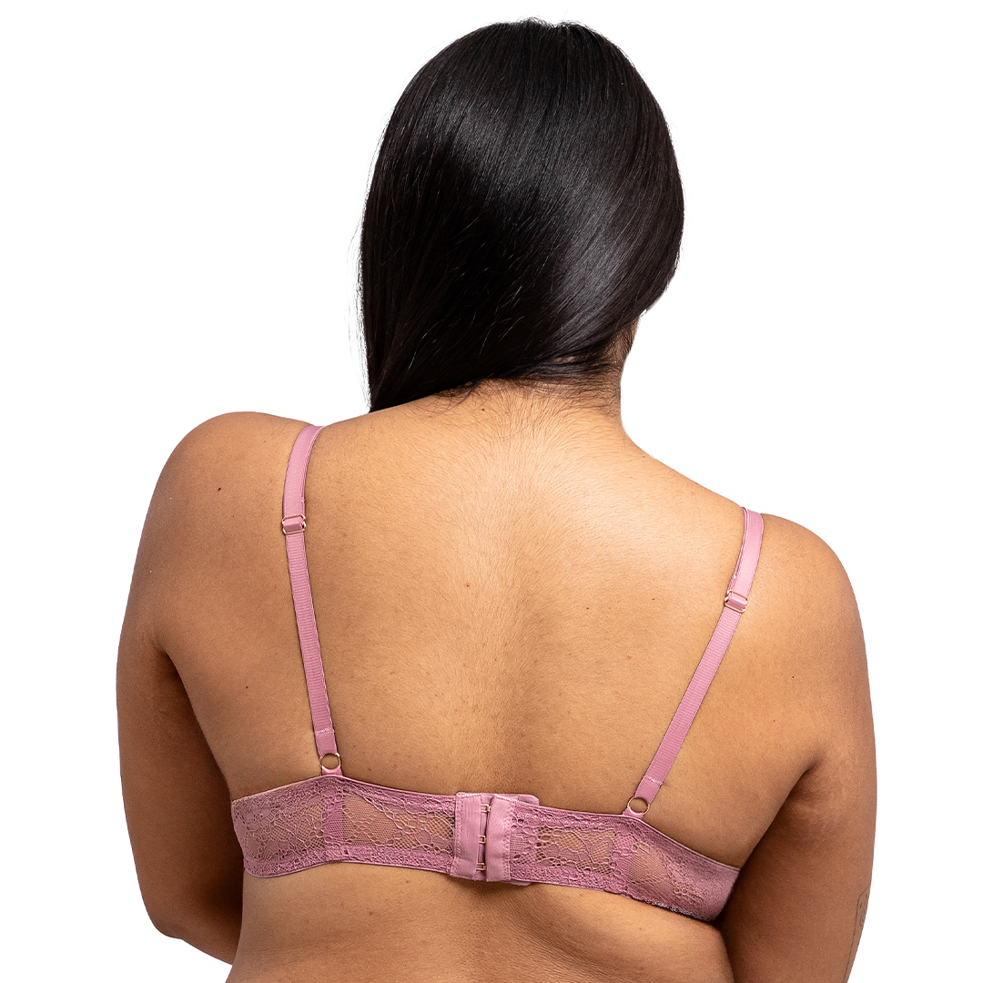 Brasier con varilla push up y encaje 25158L Lady Carnival