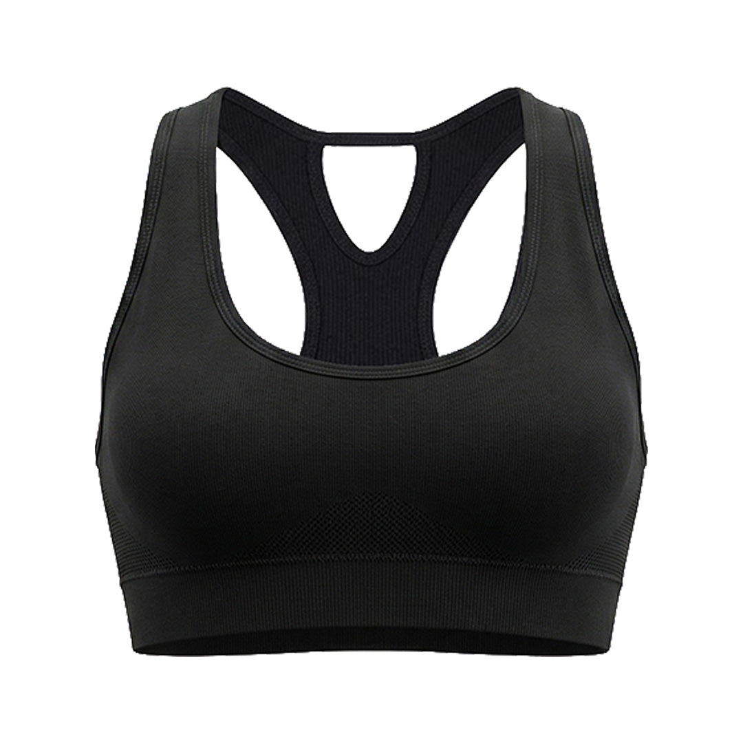 Top seamless negro con pads removibles 25163 Carnival