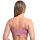 Top seamless rosa con tirantes ajustables y pads removibles 25165 Carnival