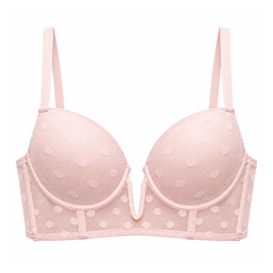 Brasier con escote profundo y push up 25171F Fashion