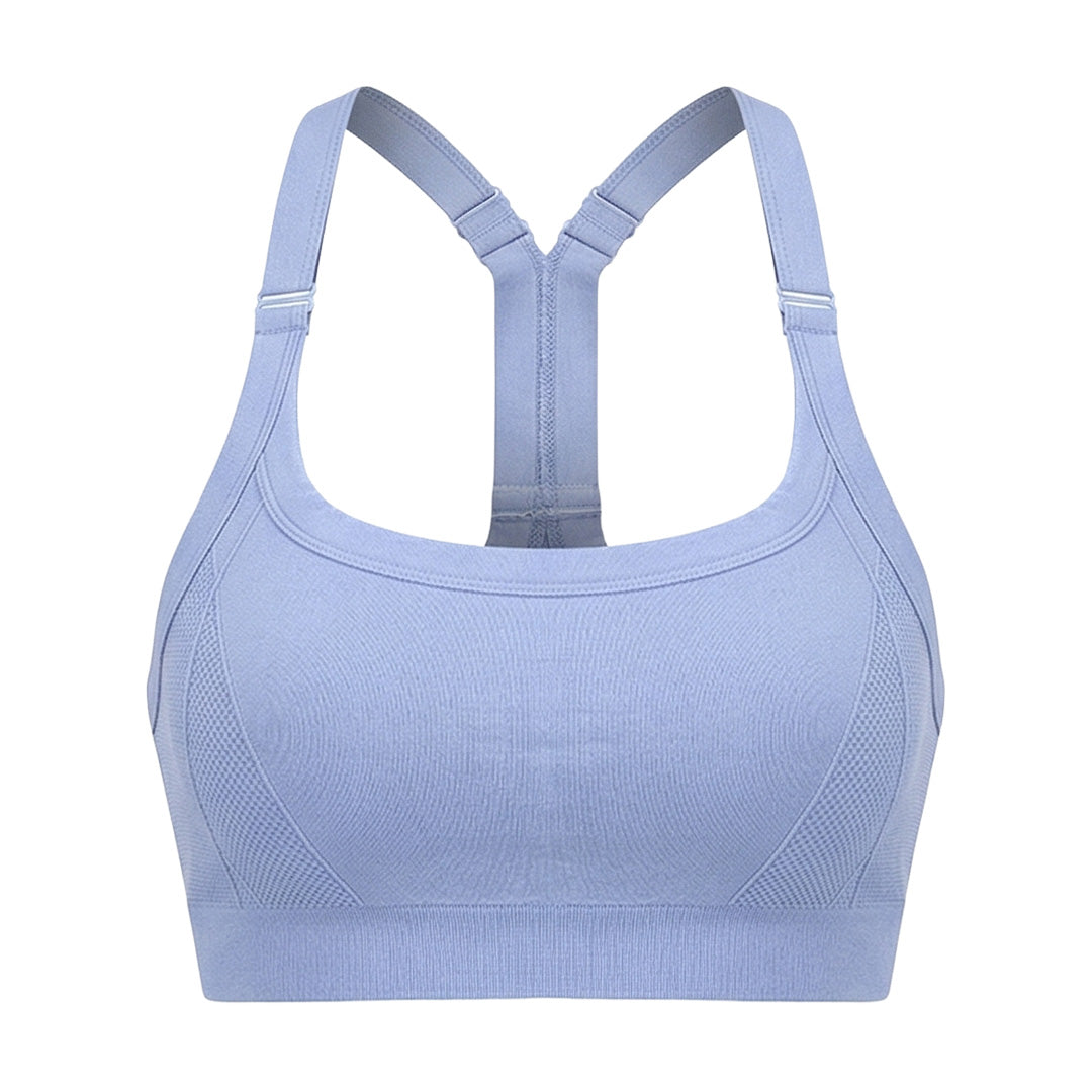 Top deportivo de espalda cruzada con pads removibles 25178F Fashion