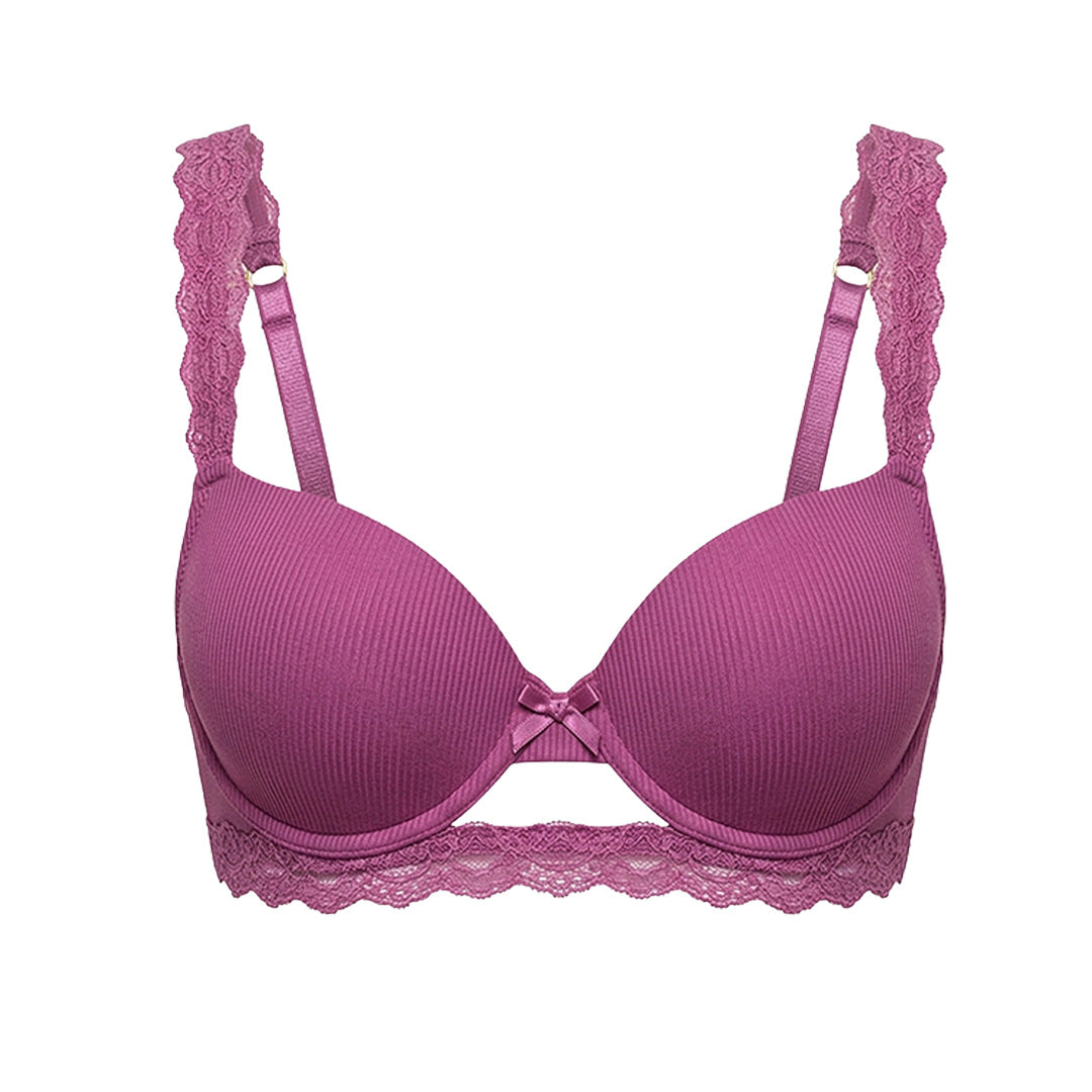 Brasier con varilla push up y transparencias en banda 25180L Lady Carnival