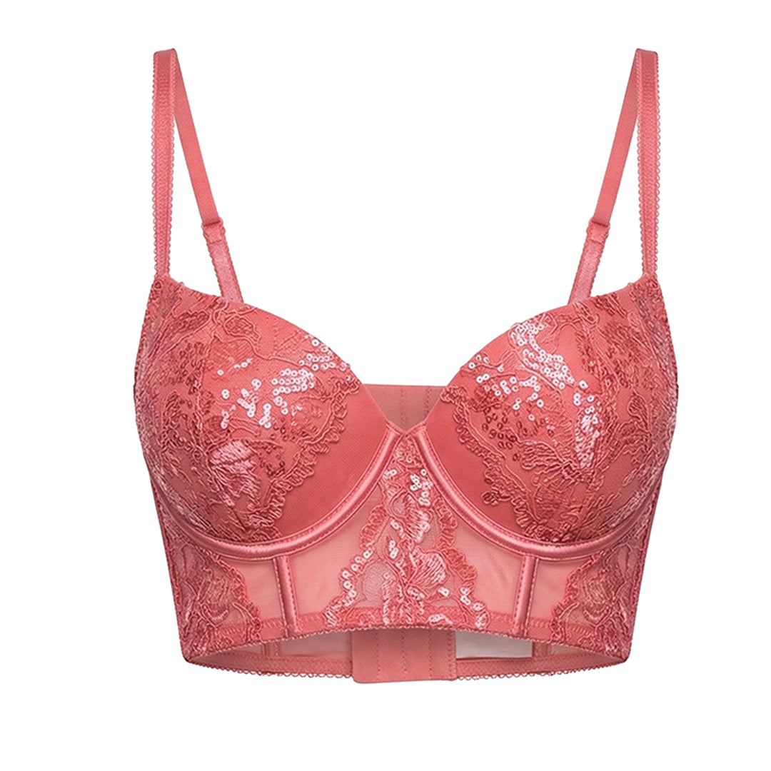 Brasier de peto largo con varilla y push up 25190L Lady Carnival