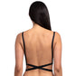 Brasier básico negro con tirantes convertibles en espalda 25194F Fashion