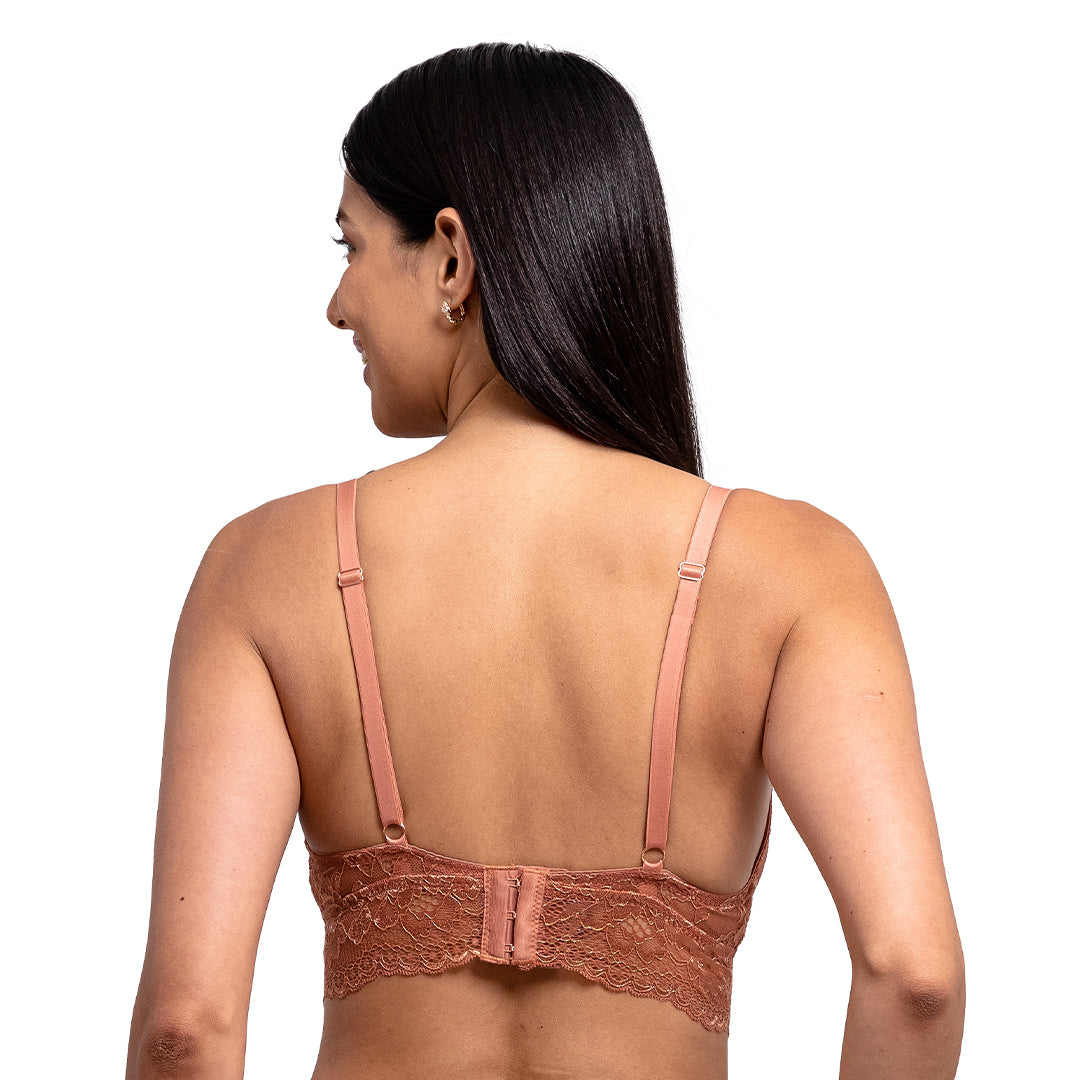 Bralette copas triángulares pads removibles 25206L Lady Carnival