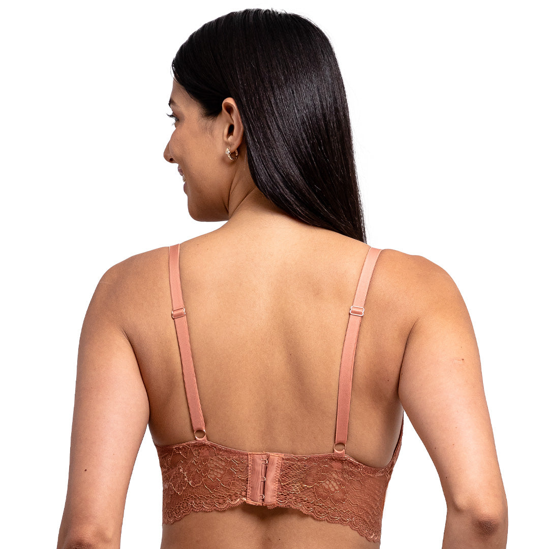 Bralette copas triángulares pads removibles 25206L Lady Carnival