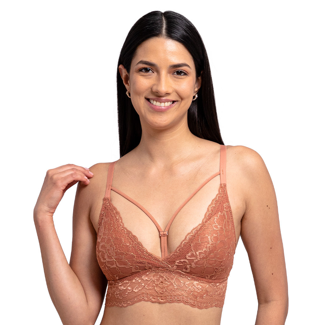 Bralette copas triángulares pads removibles 25206L Lady Carnival