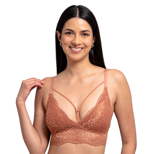 Bralette copas triángulares pads removibles 25206L Lady Carnival