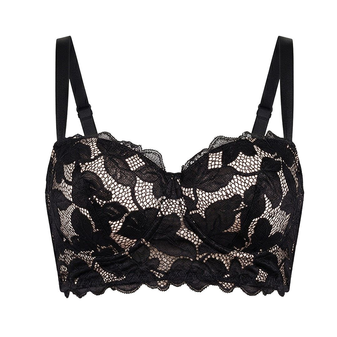 Brasier de talla extra strapless  con varilla 25209L Lady Carnival