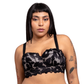 Brasier de talla extra strapless  con varilla 25209L Lady Carnival