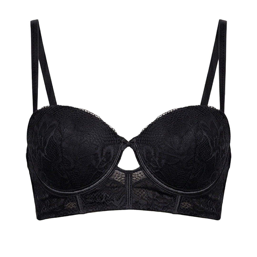 Brasier strapless de peto largo con push up 25268L Lady Carnival