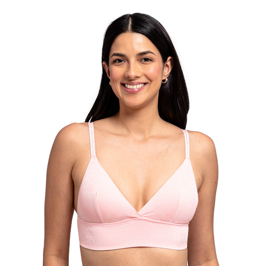 Brasier con varilla, copas triángulares y pads removibles 25300F Fashion
