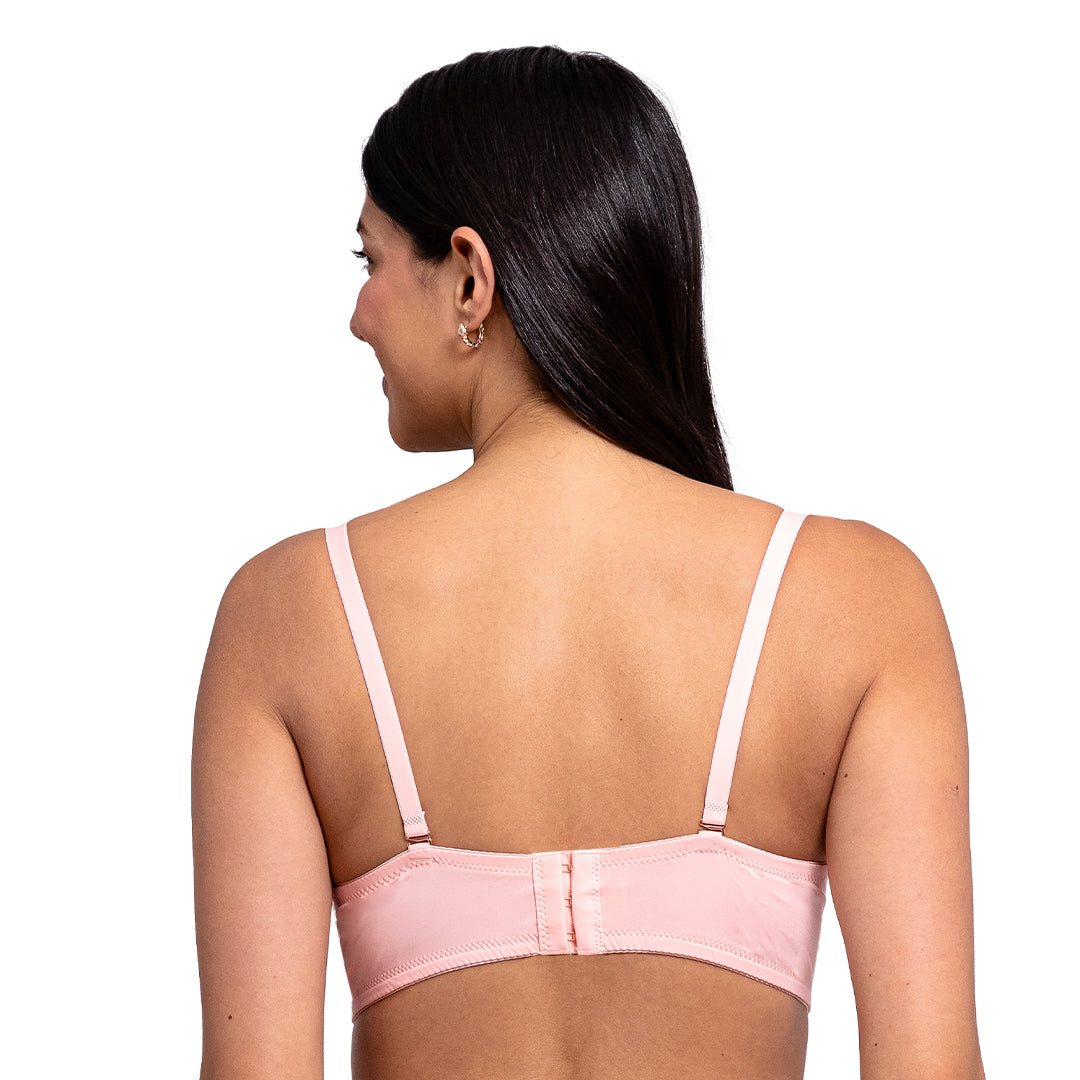 Brasier con varilla, copas triángulares y pads removibles 25300F Fashion