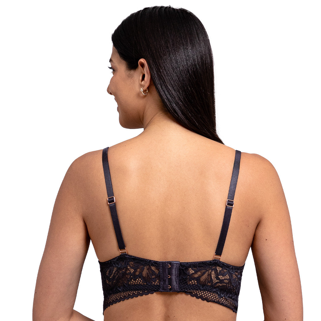 Brasier con varilla, ligero push up y encaje 25339L Lady Carnival