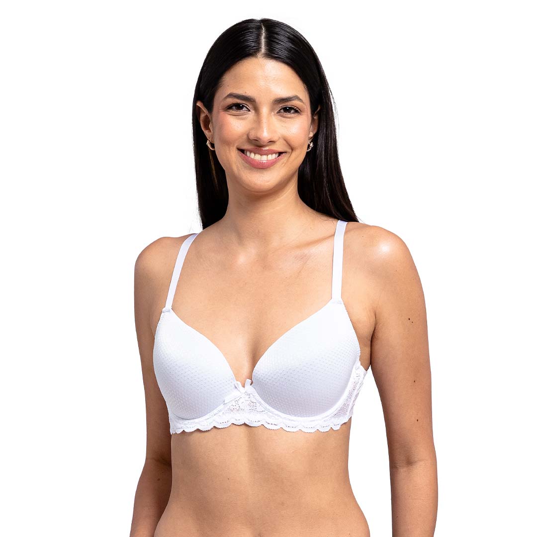 Brasier con encaje y un moño 2535 Carnival