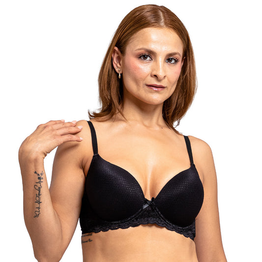 Brasier con encaje y un moño 2535 Carnival