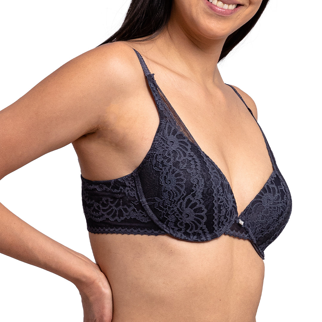 Brasier con varilla y detalles de encaje 25420L Lady Carnival
