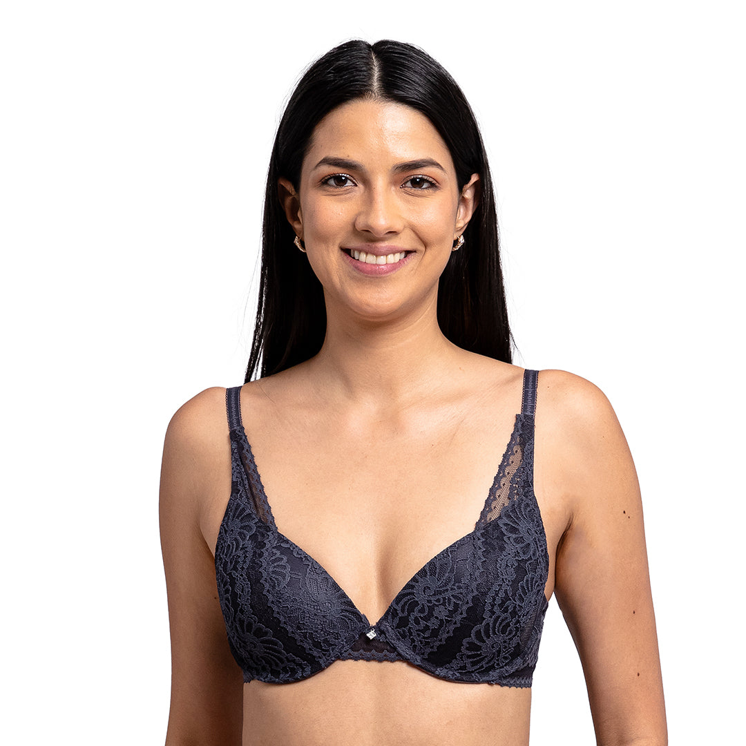 Brasier con varilla y detalles de encaje 25420L Lady Carnival