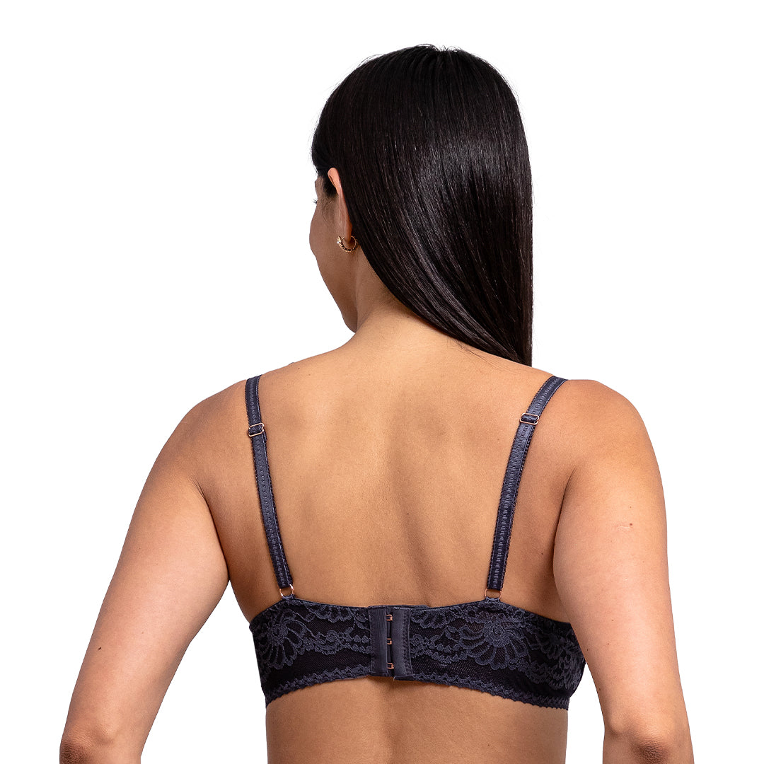 Brasier con varilla y detalles de encaje 25420L Lady Carnival