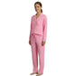 Pijama de manga larga con cuello clásico 3057PJ
