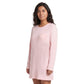Camisón de manga larga de cuello redondo 3060PJ