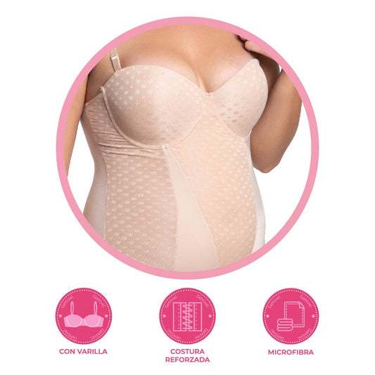 Body strapless con varilla  3317 Lady Carnival Carnival