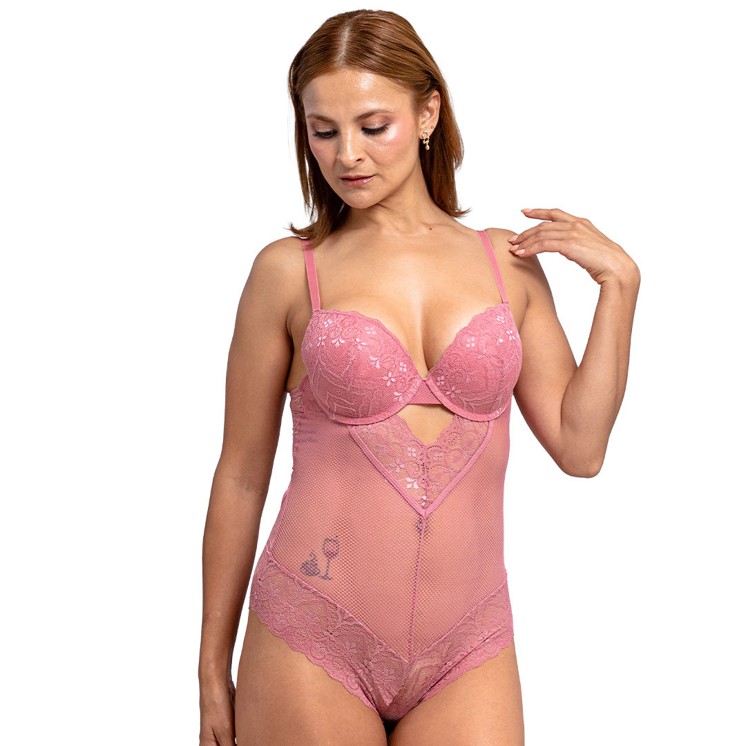 Body de encaje con varilla 3370L Lady Carnival