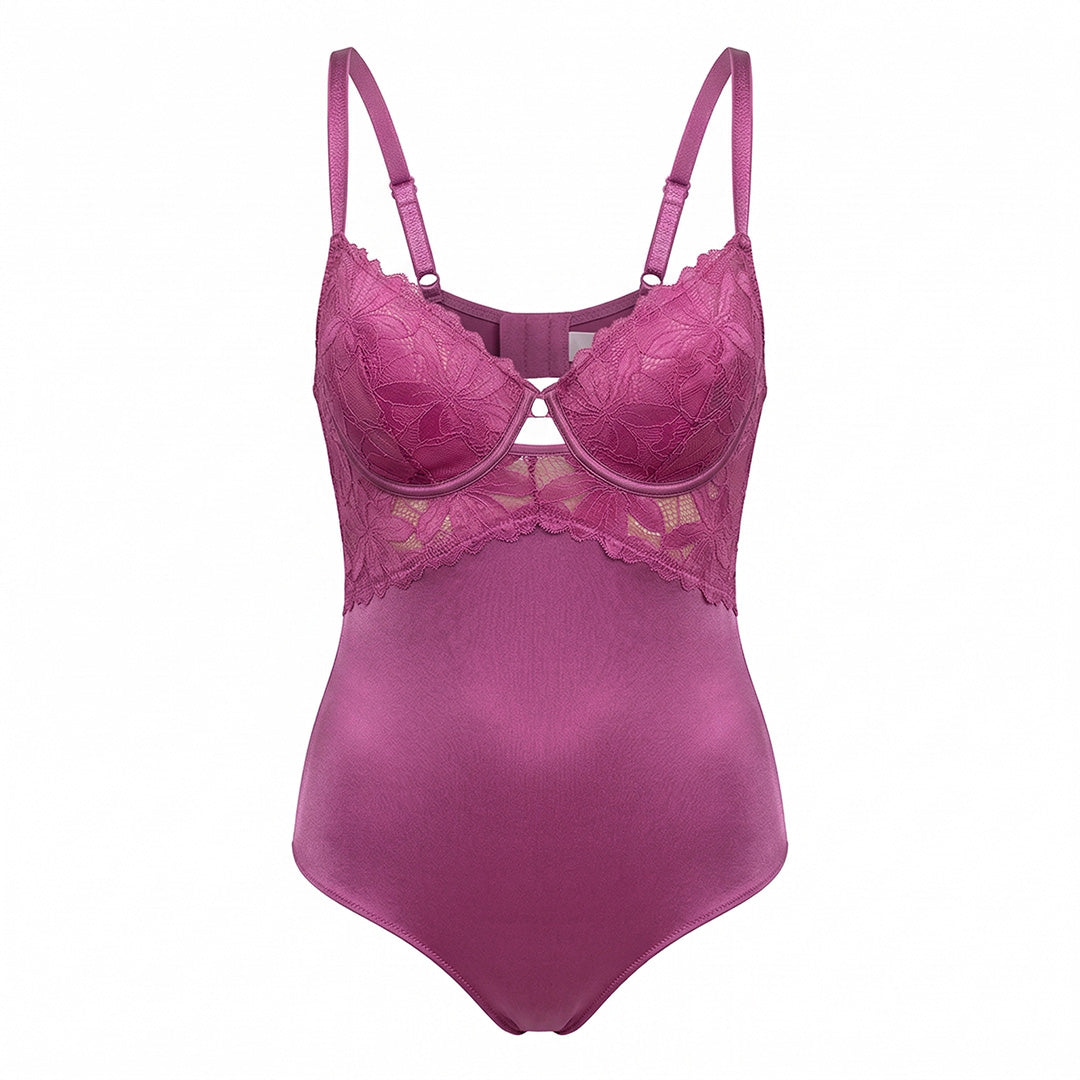 Body con varilla push up y broche en la entrepierna 3378L Lady Carnival