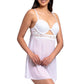 Baby doll blanco con encaje 4741 Carnival